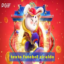 texto futebol ziraldo