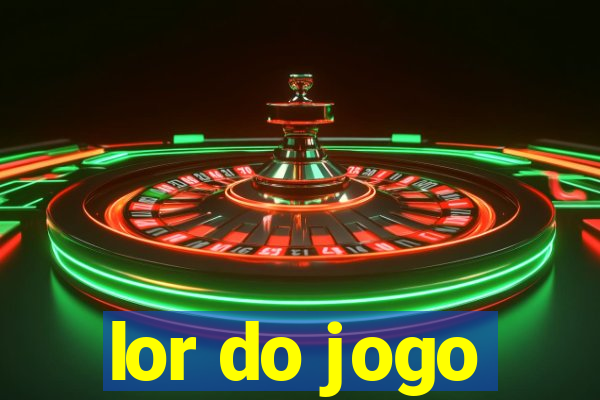 lor do jogo