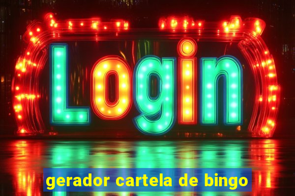 gerador cartela de bingo