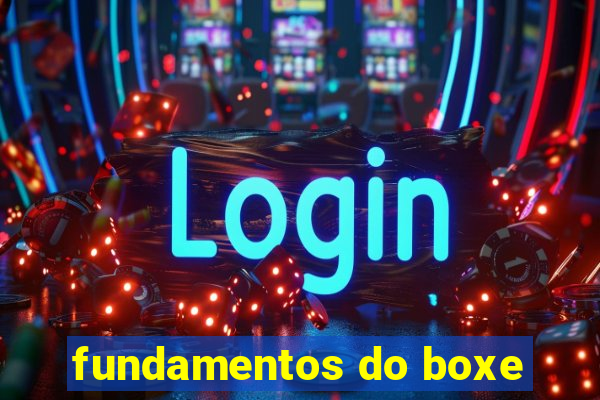 fundamentos do boxe