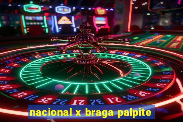 nacional x braga palpite