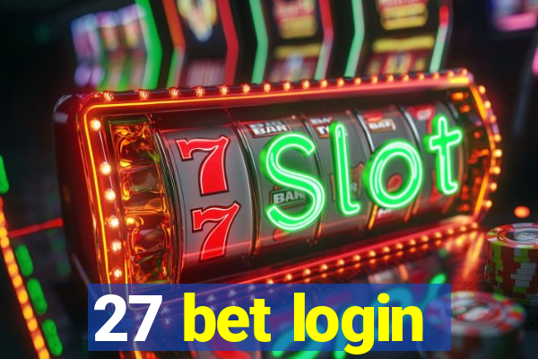 27 bet login