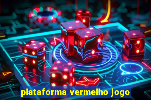 plataforma vermelho jogo