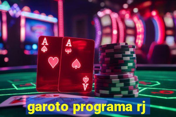 garoto programa rj