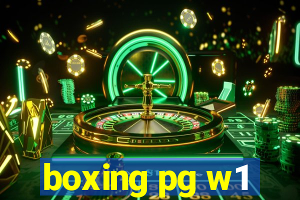 boxing pg w1