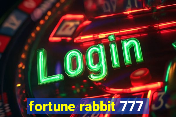 fortune rabbit 777