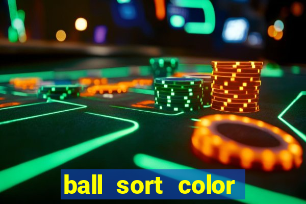 ball sort color water puzzle