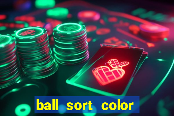 ball sort color water puzzle