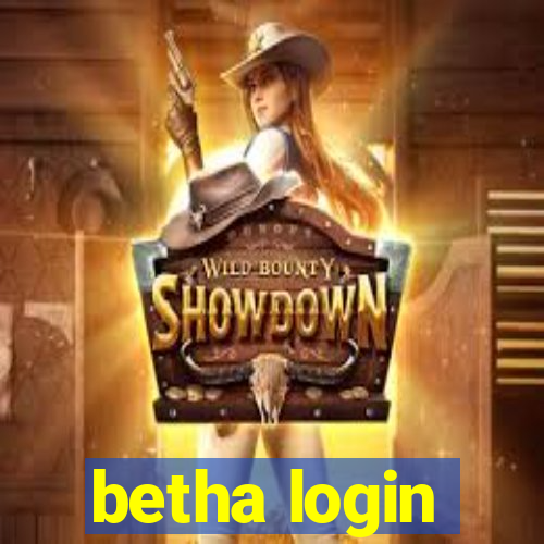 betha login