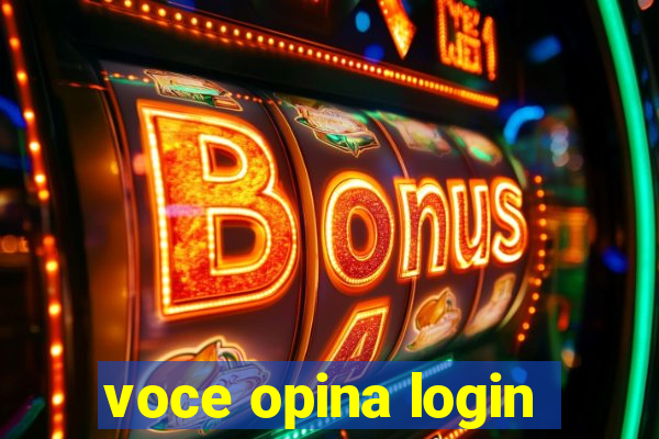 voce opina login