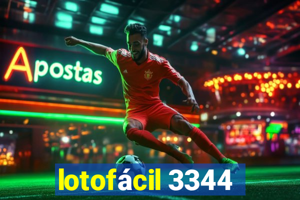 lotofácil 3344