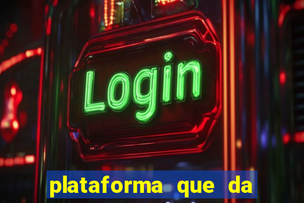 plataforma que da para depositar 1 real