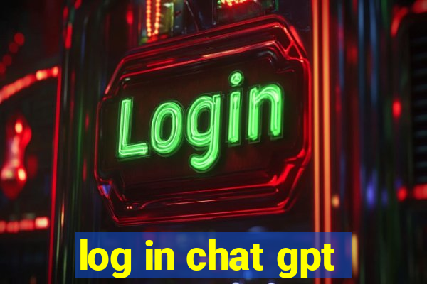 log in chat gpt