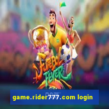 game.rider777.com login