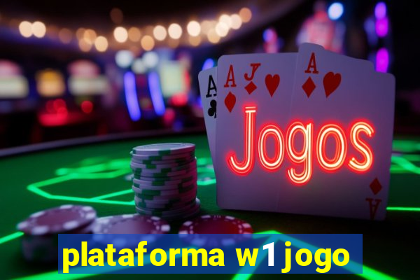 plataforma w1 jogo