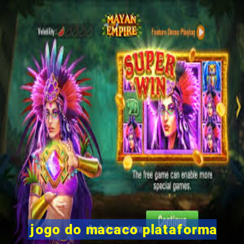 jogo do macaco plataforma