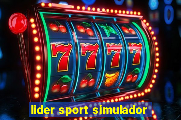 lider sport simulador