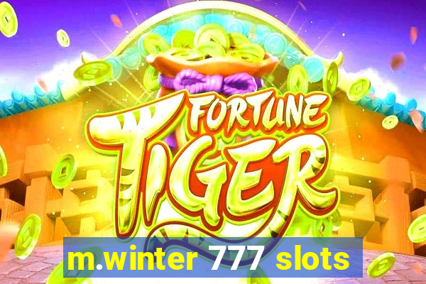 m.winter 777 slots