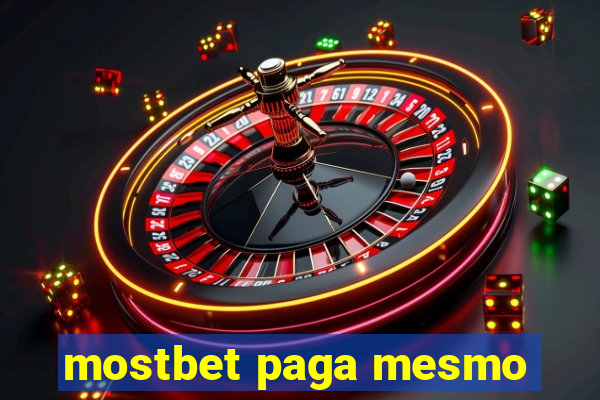 mostbet paga mesmo