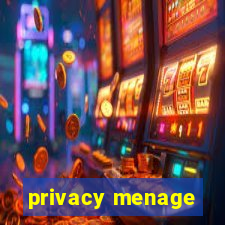 privacy menage